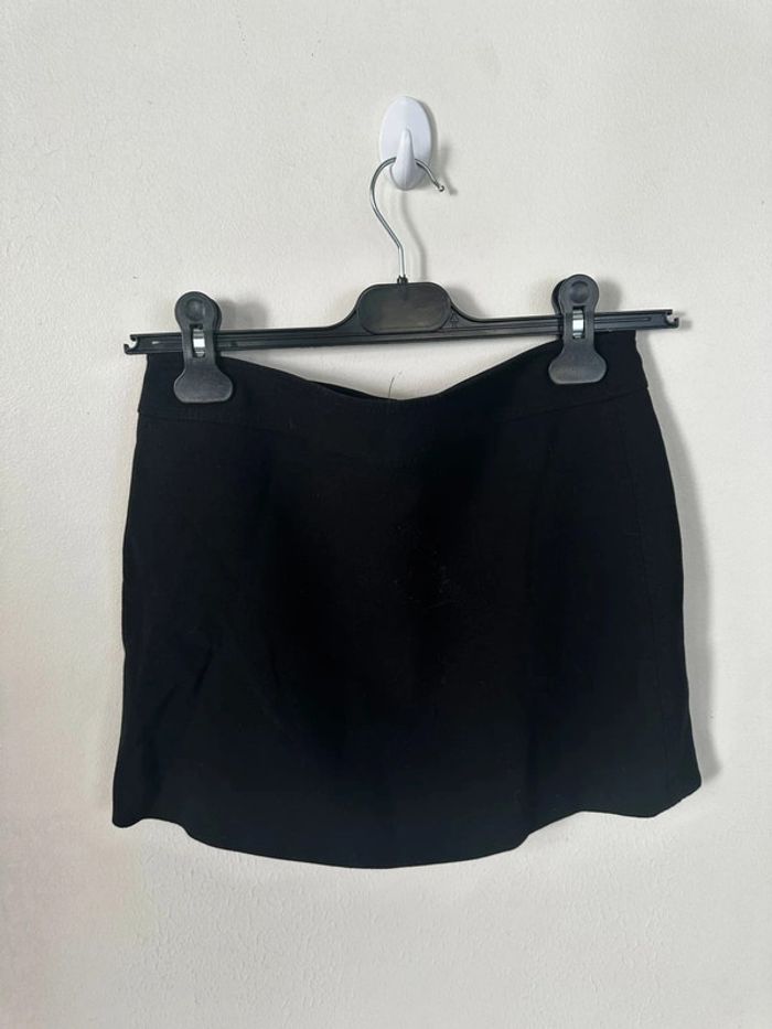 Jupe noire avec gros boutons- Sézane - photo numéro 2