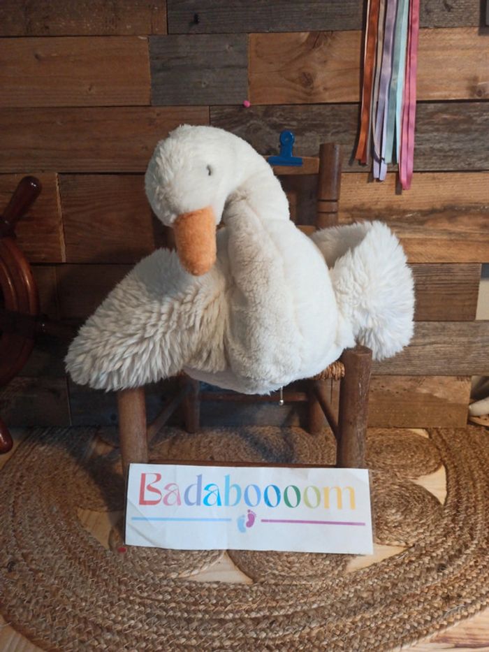 Peluche cygne Boulgom tbe vintage