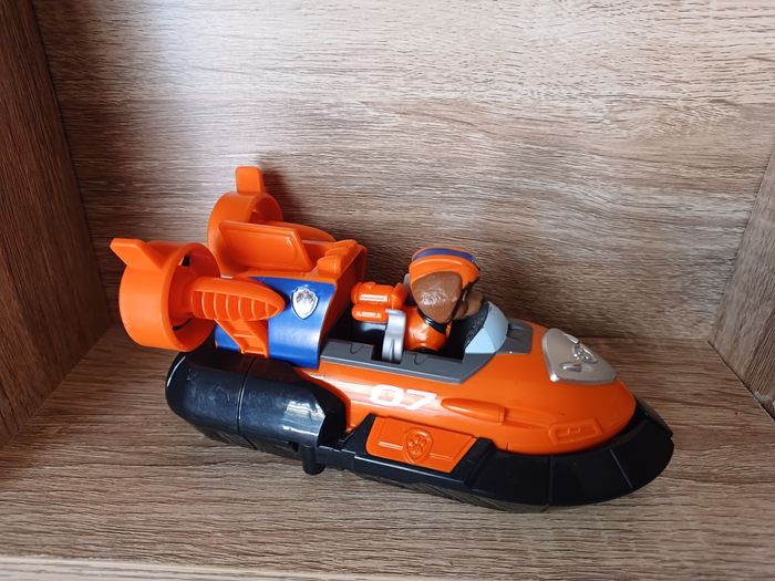 Figurine pat patrouille et son véhicule zuma - photo numéro 2