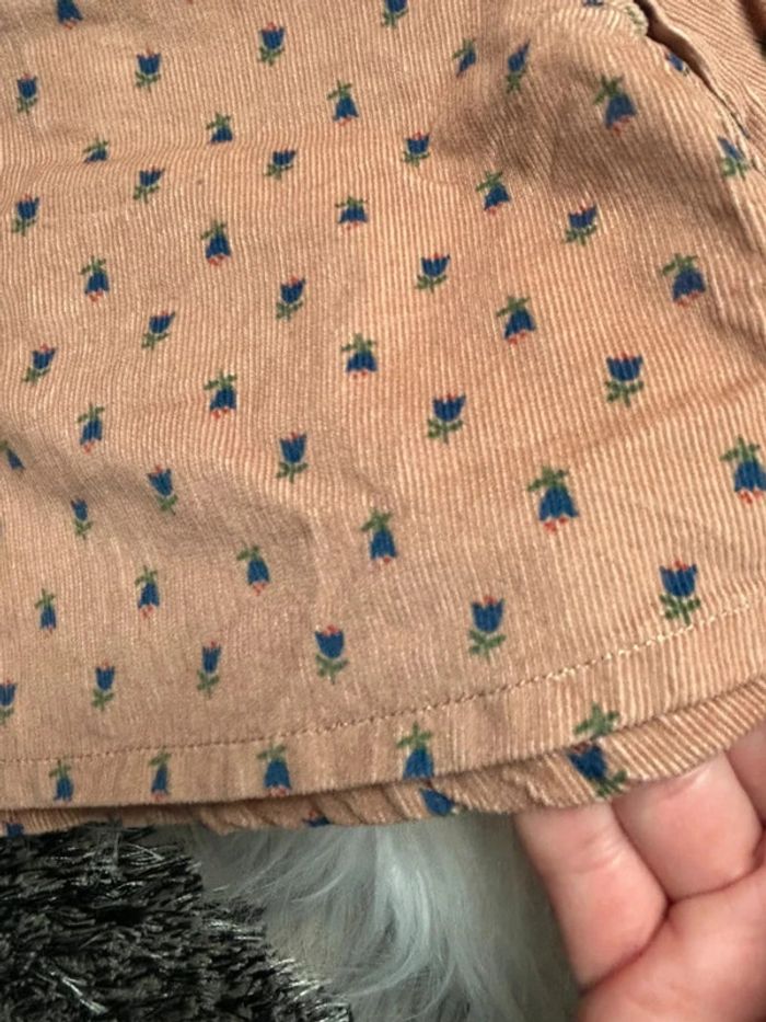 Blouse manches longues en velours - petite bateau 3 mois - photo numéro 3