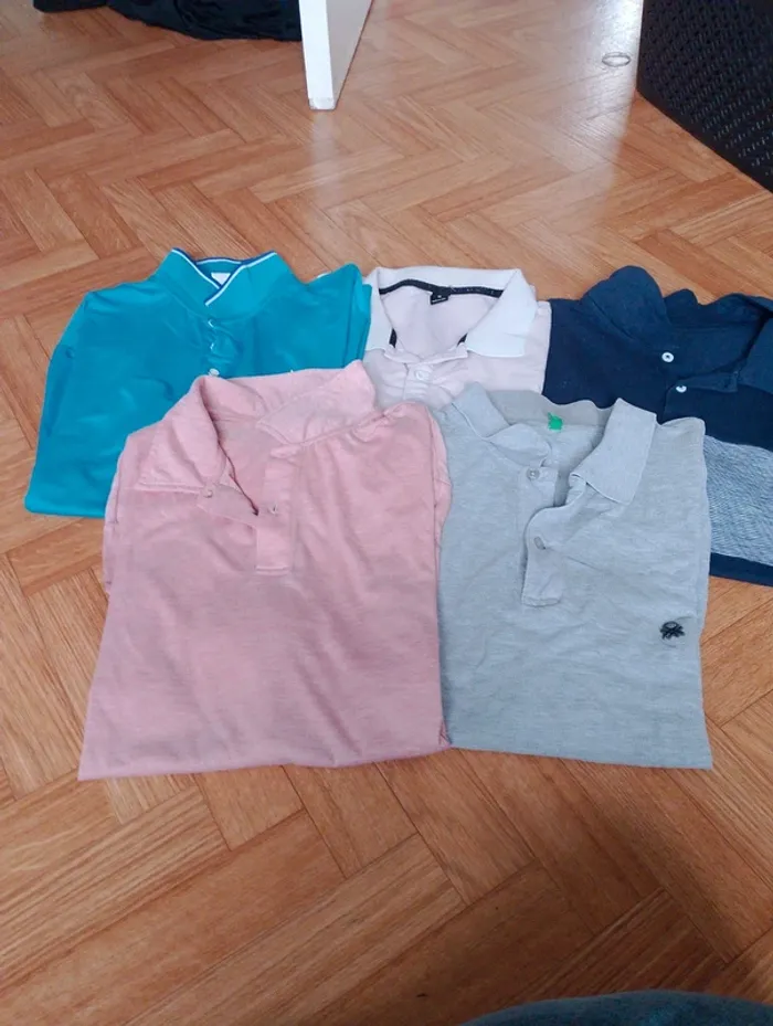 Lot de 5 polos - Taille XL - photo numéro 4