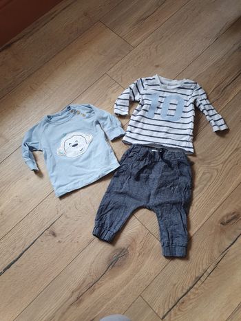 Lot de 3 vêtements 1-2mois