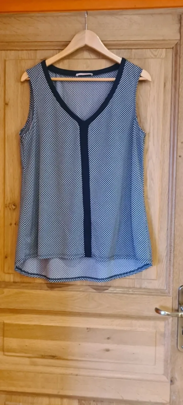 Haut bleu Camaïeu