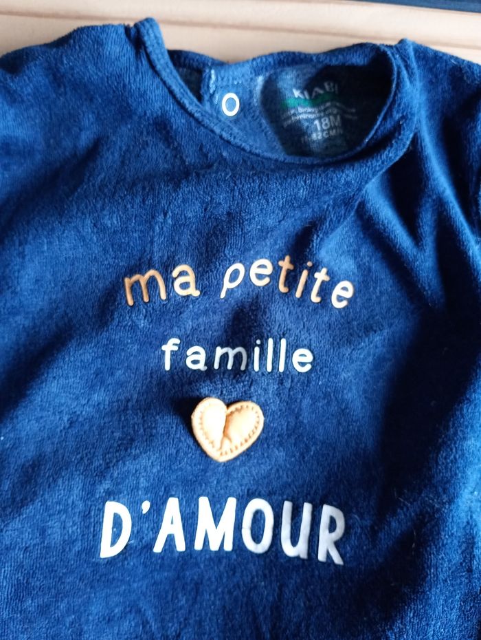 Pyjama velours bébé - photo numéro 3