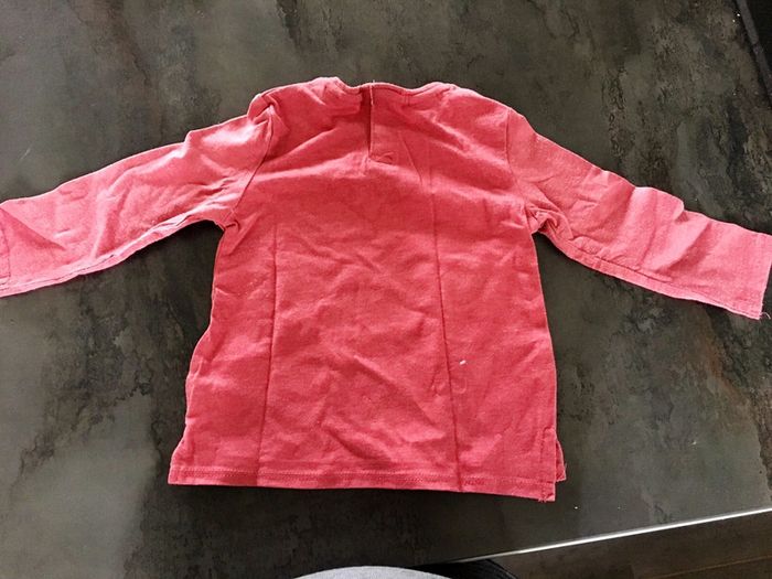 T-shirt rose Zara baby girl 9/12 mois - photo numéro 2