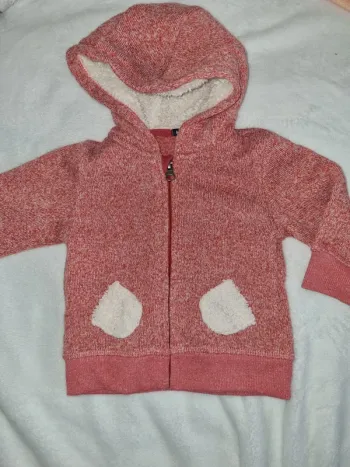 Gilet à capuche taille 9 mois 69-72 cm