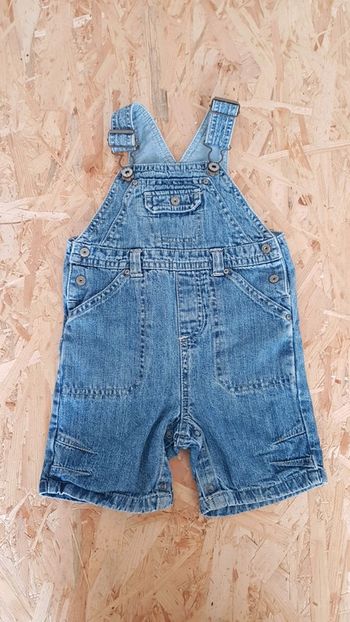 Salopette short en jean