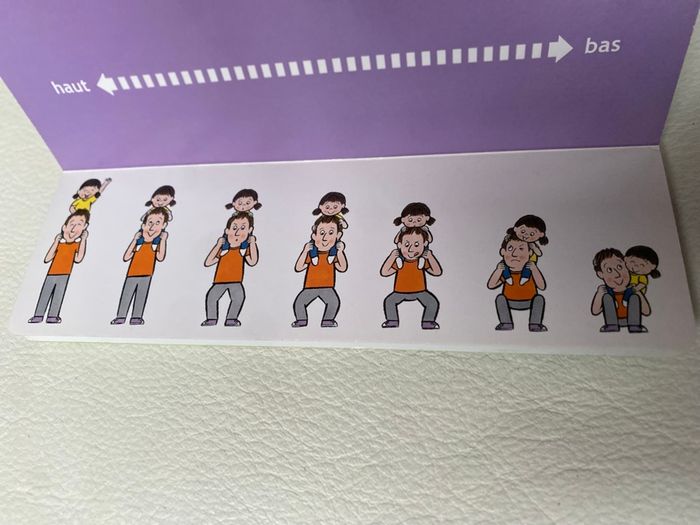 Livre cartonné plus et moins Tomoko Ohmura L'école des loisirs - photo numéro 7