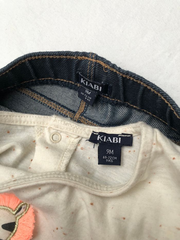 Ensemble Kiabi 9 mois : t-shirt + pantalon - photo numéro 5