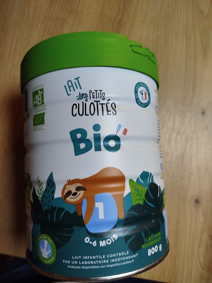 Lait petits culottés