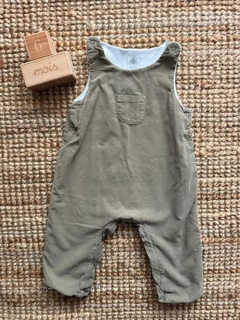 Combinaison velours côtelé Petit bateau 6mois / 68cm