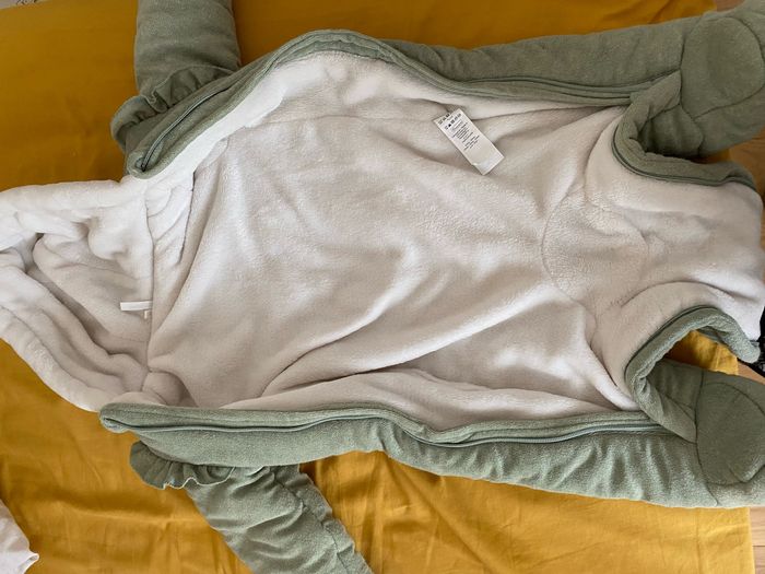 Combinaison pilote orchestra 12 mois verte