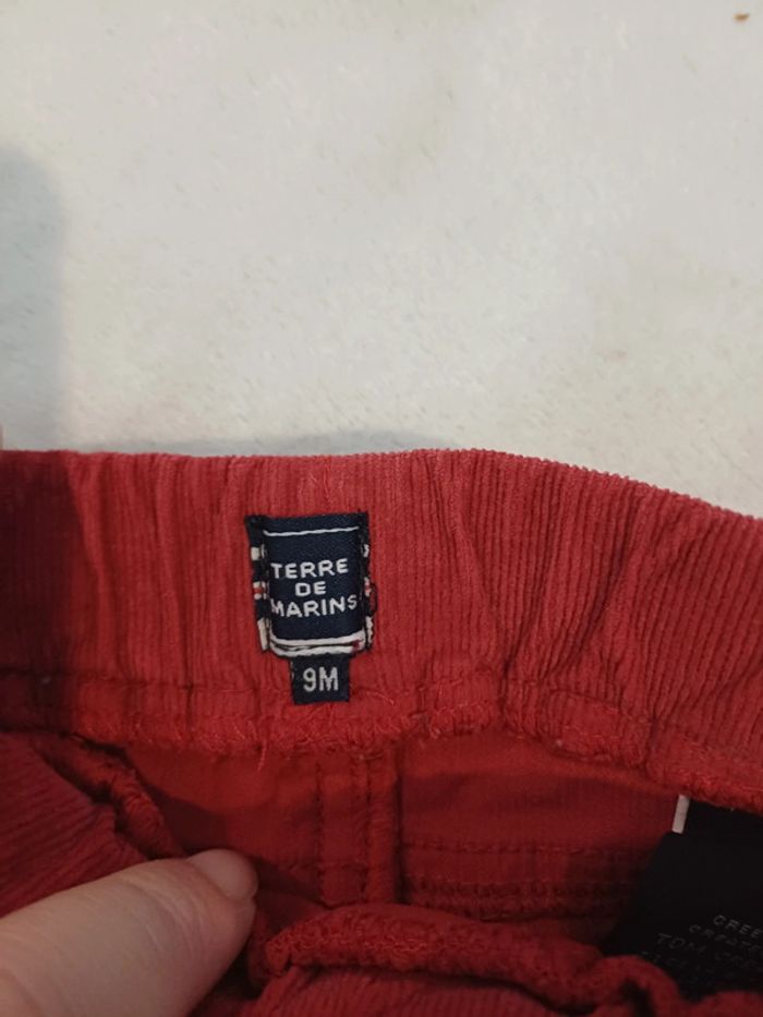 Pantalon velours 9 mois - photo numéro 3