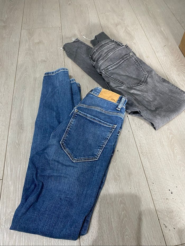 Lot jeans Zara - photo numéro 5