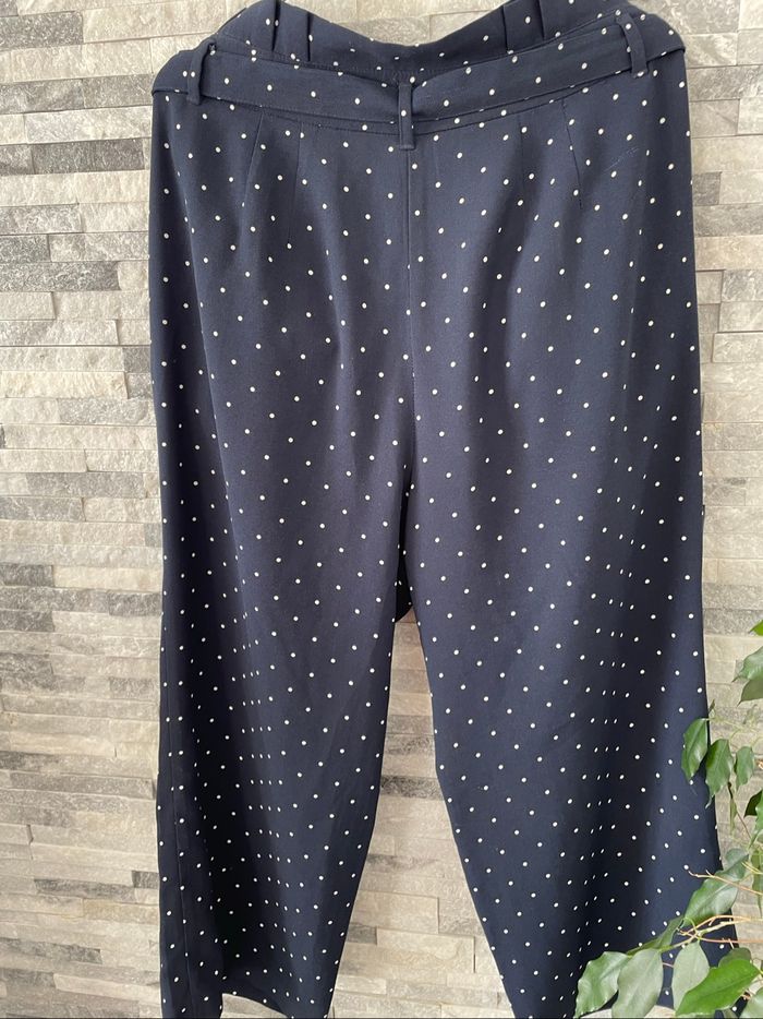 Pantalon chino Camaïeu taille 44 jambes larges - photo numéro 4