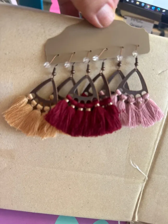 Lot de 3 paires de boucles d’oreille - photo numéro 7