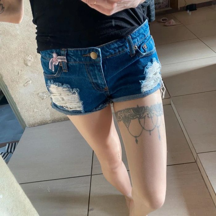 Short en jean