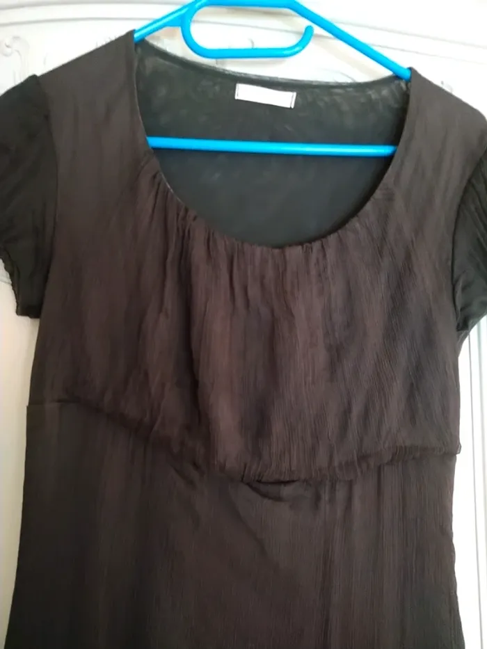 Robe droite femme manches courtes T L - photo numéro 3