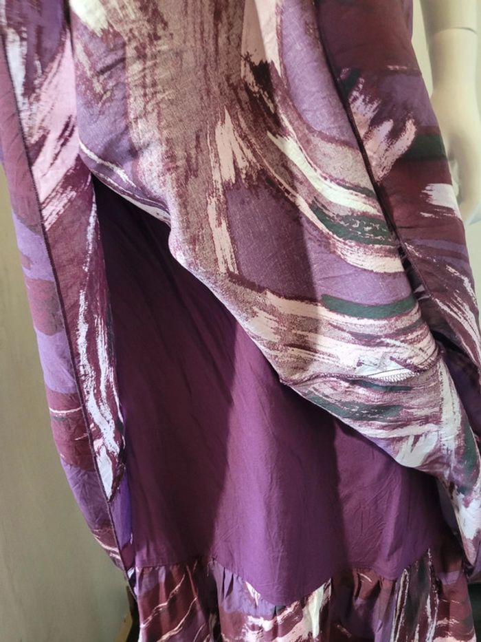 Longue jupe  violette - photo numéro 3