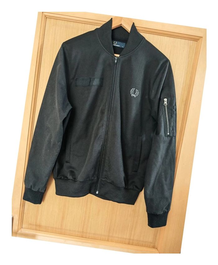 💣 Veste Fred Perry Noire Taille M - photo numéro 5