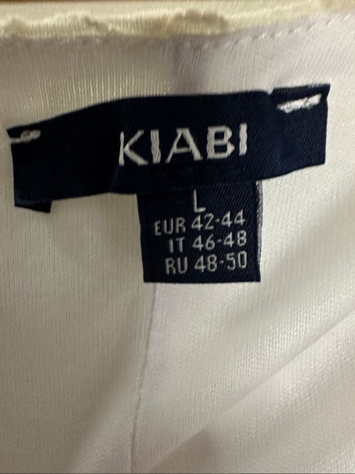Robe blanche Kiabi taille L peu portée - photo numéro 7