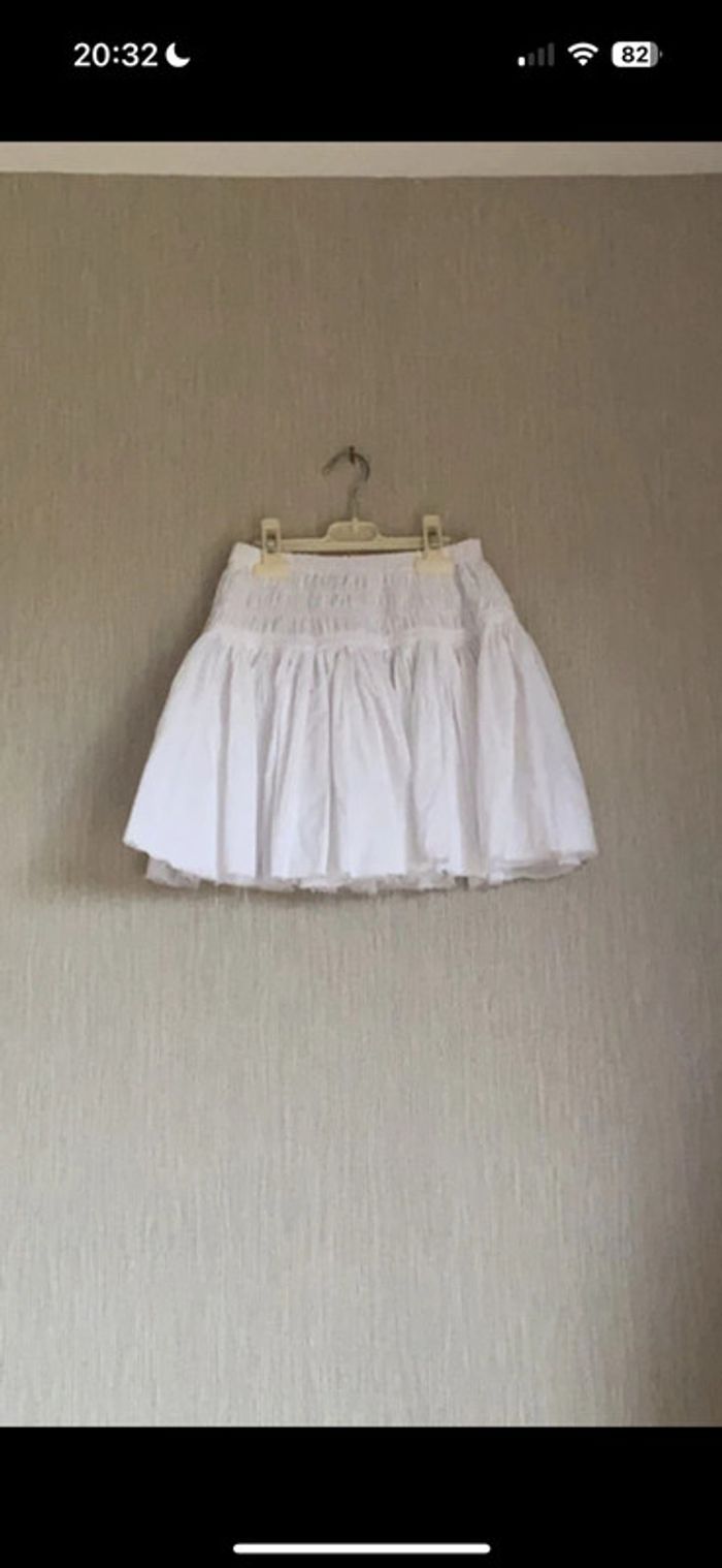 Jupe blanche la redoute 8 ans