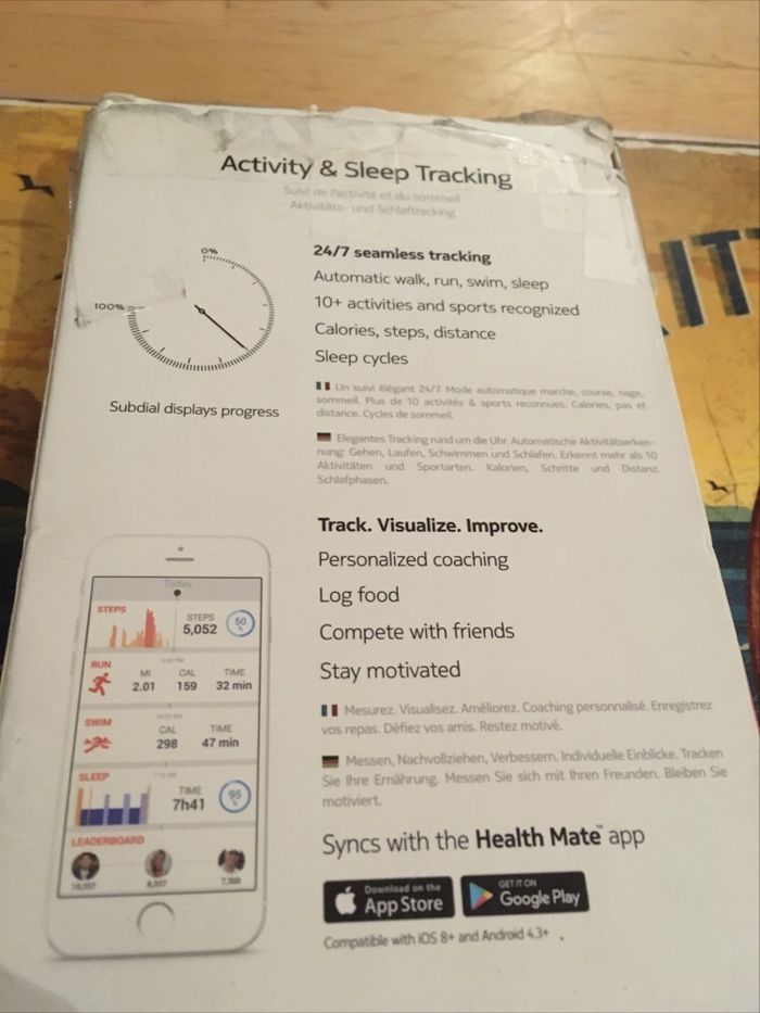 Montre Activity Sleep Watch De Nokia. - photo numéro 3