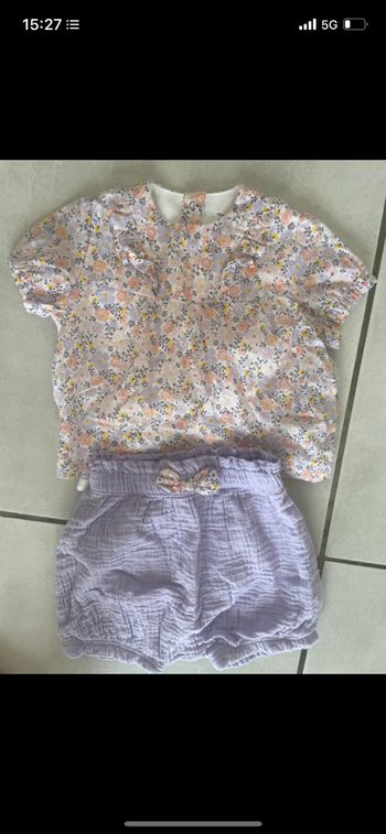 Tenue bébé fille sergent major