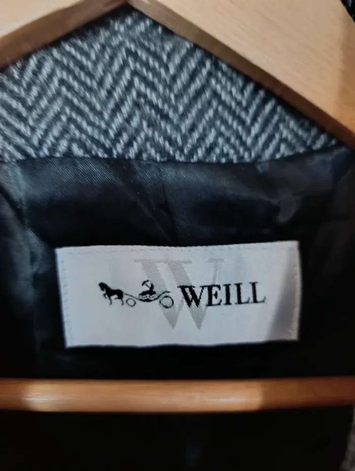 Manteau 💯 laine, marque Weill taille 42 ! - photo numéro 3