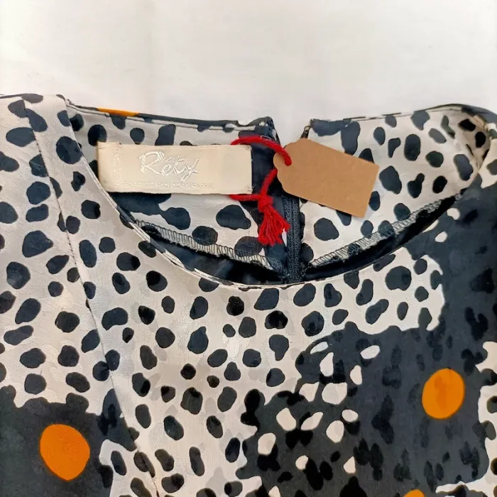 Robe haute couture vintage année 80 - Réty - T 40 estimé A1090 - photo numéro 10