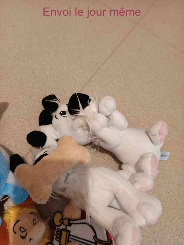 5peluches Astérix et Obélix - photo numéro 3