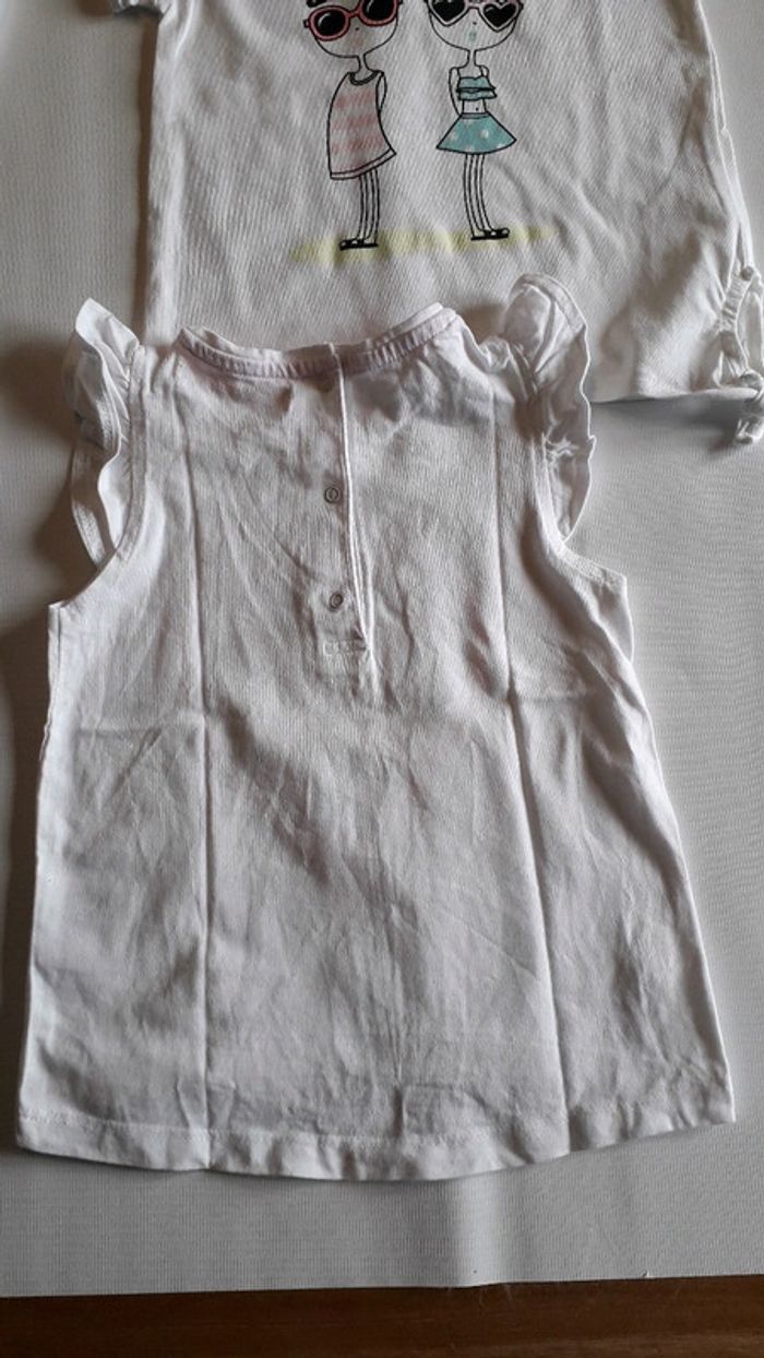 Lot de 4 tee shirts / débardeurs T 3 ans - photo numéro 10