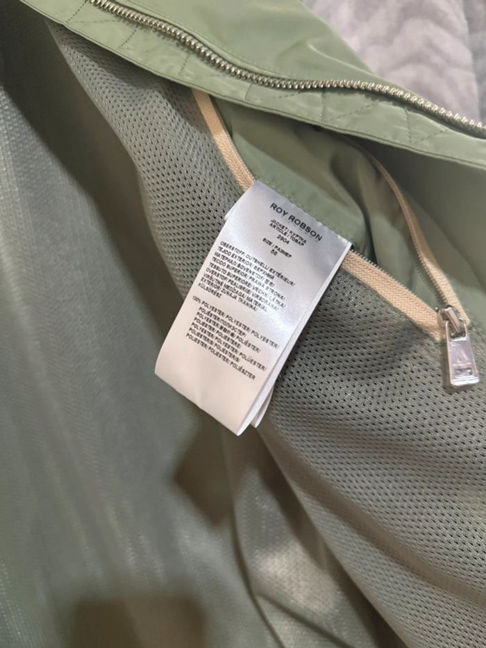 Roy robson - Veste coupe-vent, Kaki, taille 56 (XL) - photo numéro 4