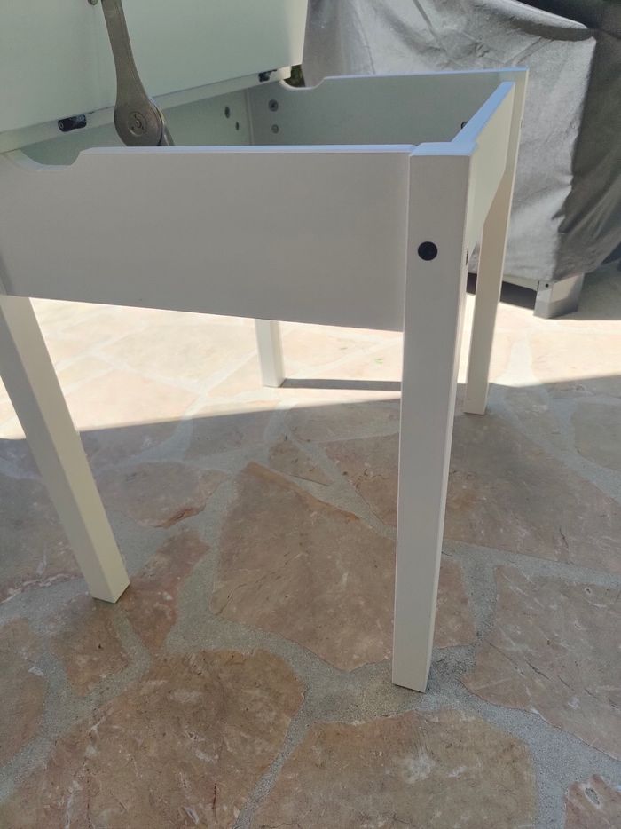 Bureau enfant blanc Ikea - photo numéro 3