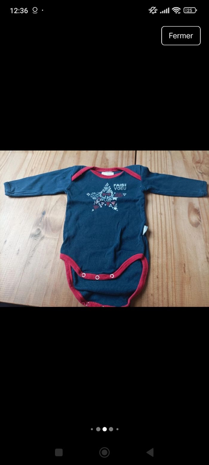 Lot de bodies bébé fille taille 3 mois - photo numéro 8