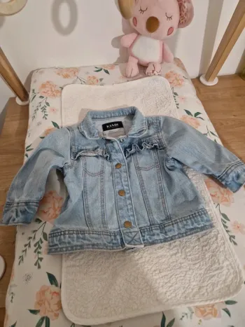Veste en jean's fille