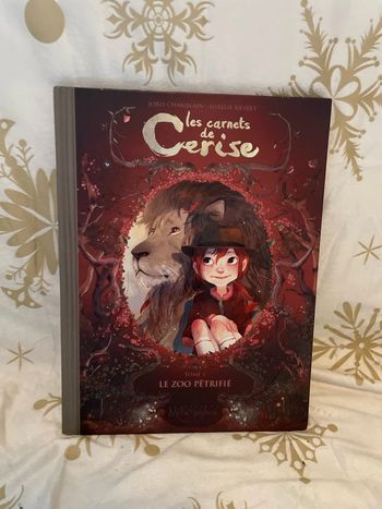 Livre BD Les carnets de Cerise Tome 1 Le zoo Pétrifie