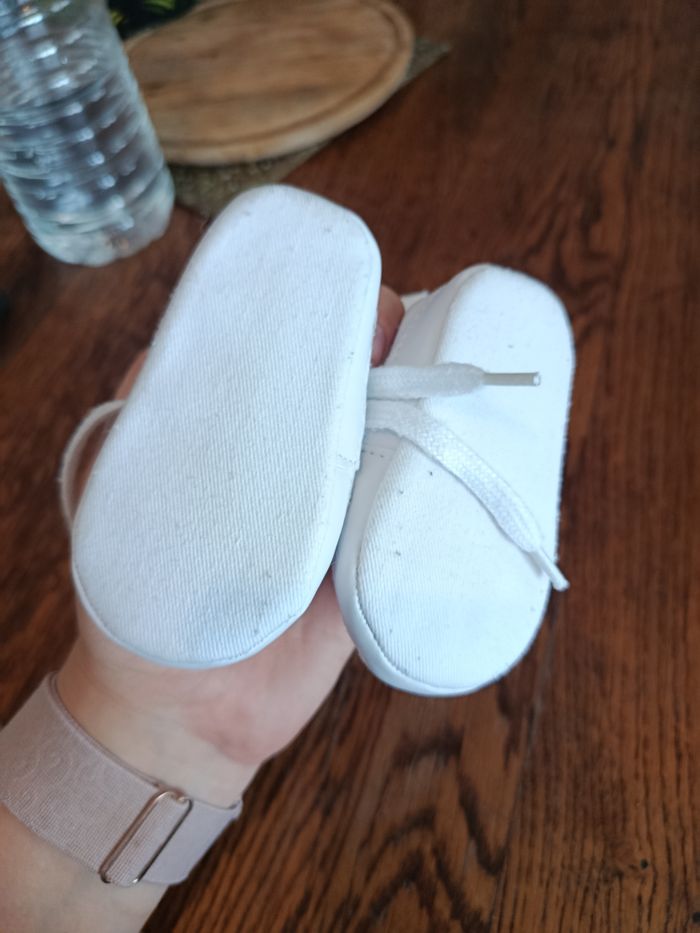 chaussure en toile bébé - photo numéro 2