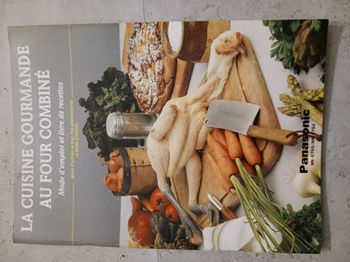 livre de recettes la cuisine gourmande au four combiné