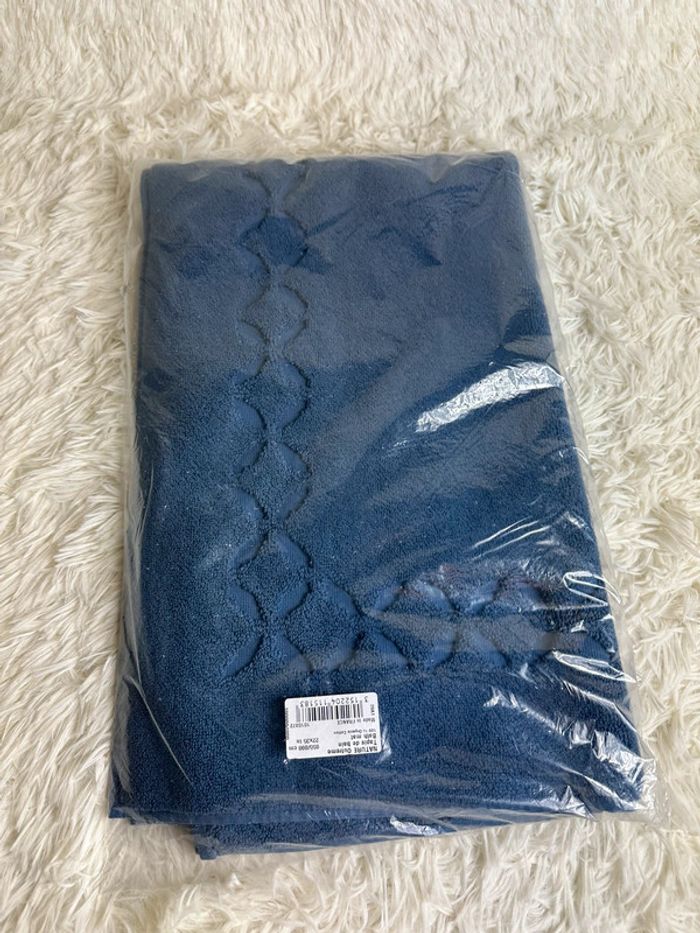 Tapis de bain outremer Yves Delorme