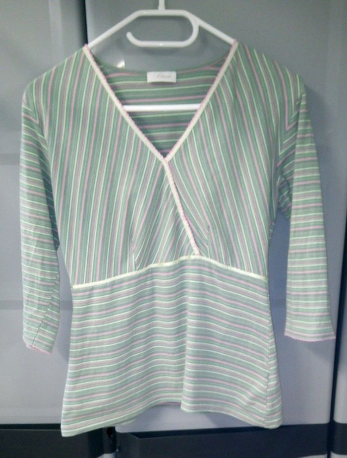 Tee-shirt manches 3/4 Etam 44 - photo numéro 3