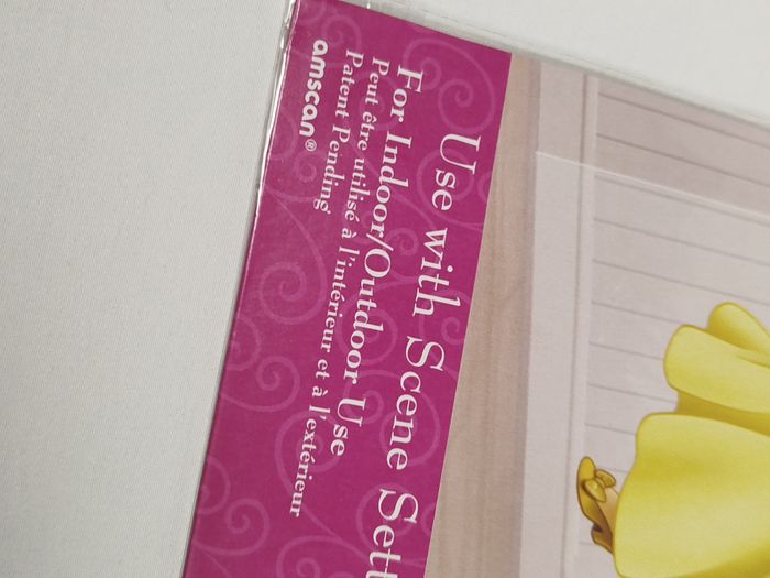 2 x décoration géante Blanche-neige disney princesse 127 cm * 85,1 cm - photo numéro 3