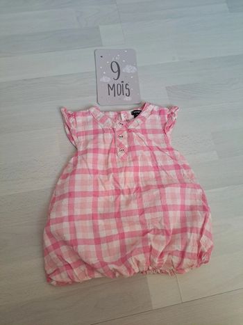 Tunique élastiquée 9 mois