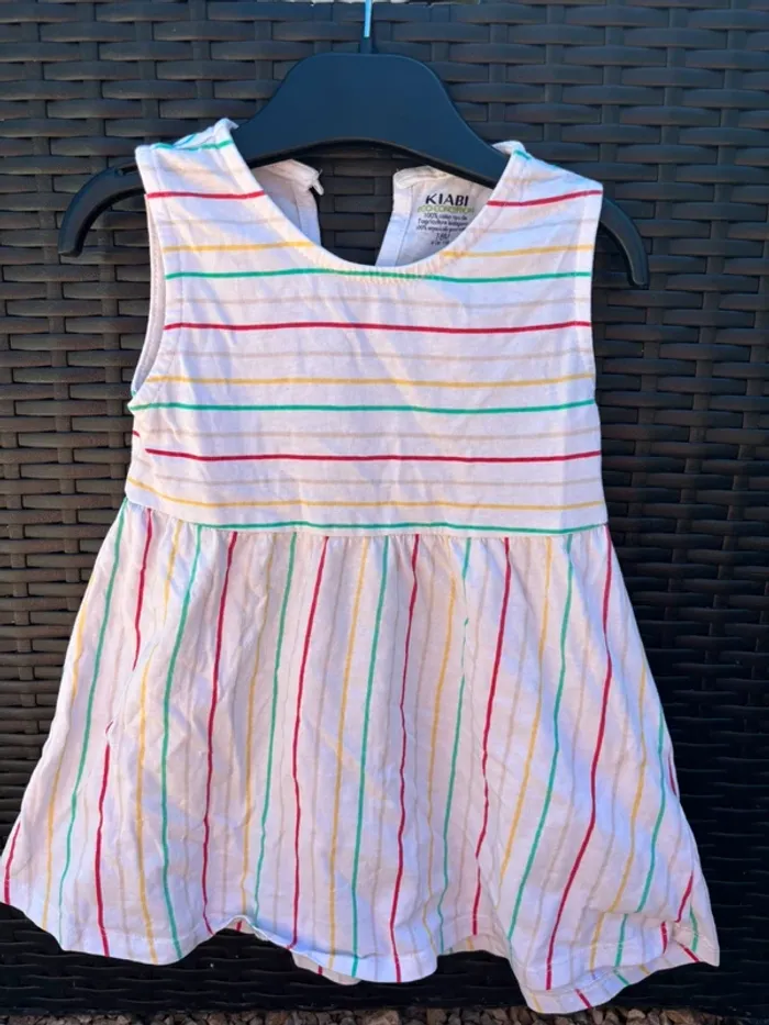 Robe à rayures
