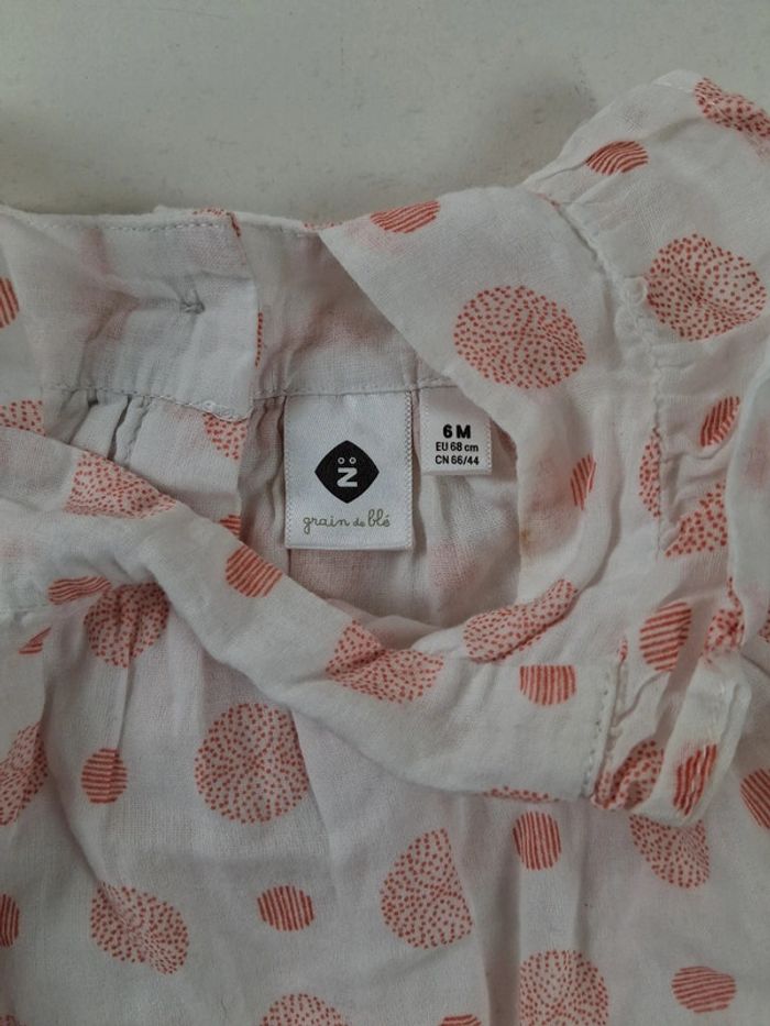 Robe Grain de Blé taille 6 mois - photo numéro 3