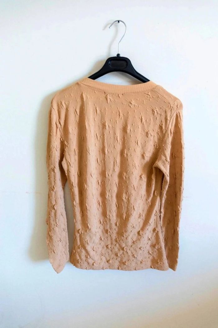 C48 blouse beige Entracte T2 - photo numéro 2