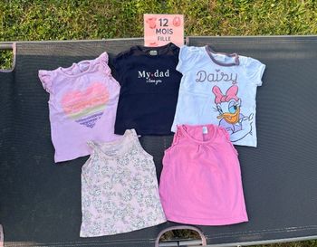 Lot de 5 t-shirts