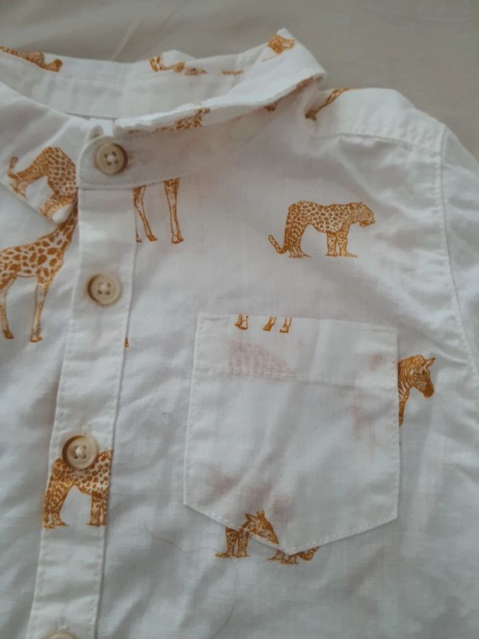 T-shirt chemise manche courte bébé été 23 mois 86cm orchestra baby - photo numéro 3
