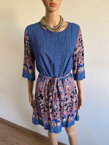Robe imprimée à manches courtes Molly Bracken taille XS jamais portée