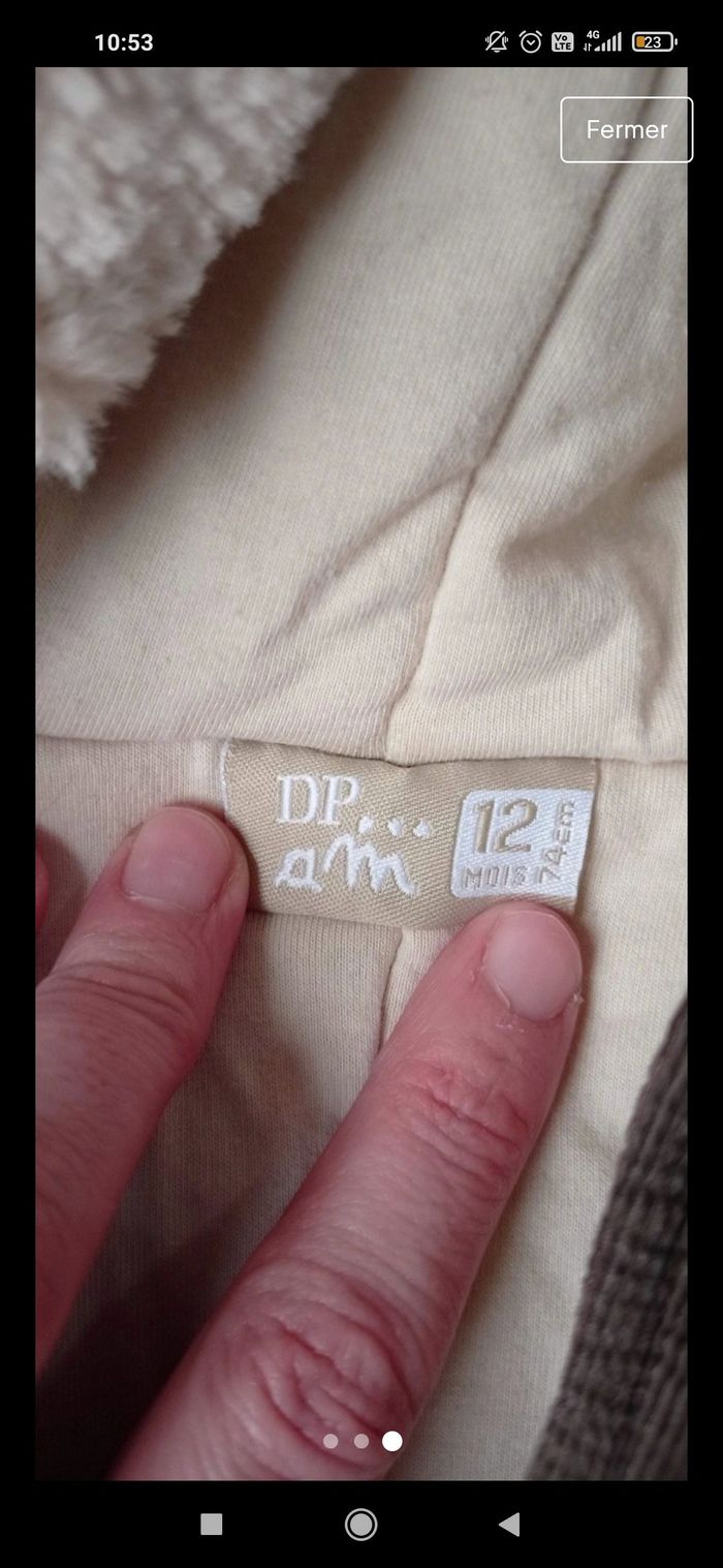 Combinaison dpam 12 mois - photo numéro 4